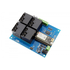 4-Channel High-Power Relay Controller Shield + 4 GPIO with IoT Interface